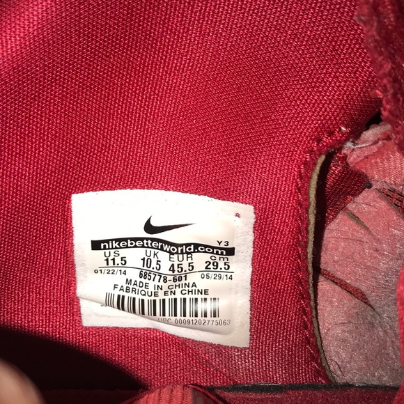 Size 11.5 Nike lunarlon hyperquickness - Picture 5 of 5